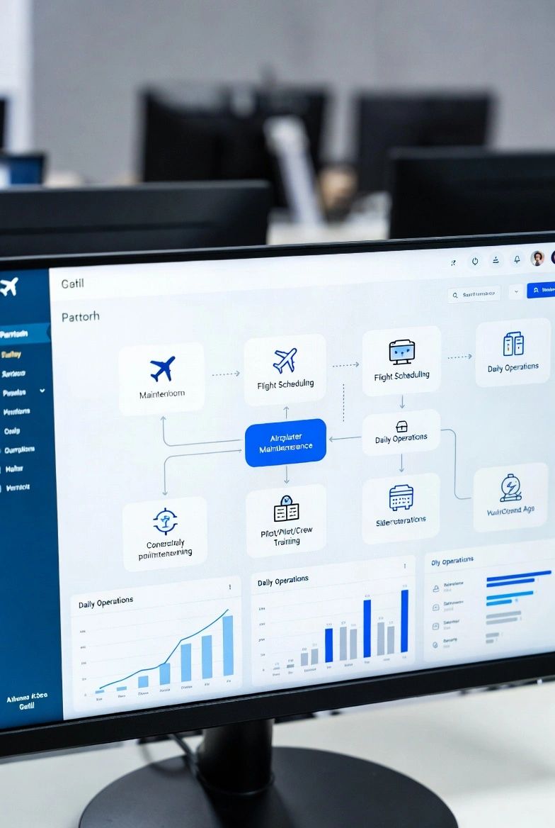 Business Air aviation operations platform